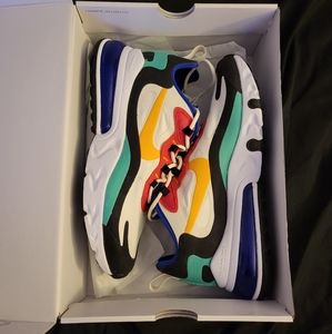 Nike Air Max 270 React Bauhaus AO4971-002 Multi Color Shoes Mens 8